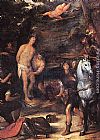 Martyrdom Canvas Paintings - Martyrdom of St. Sebastian